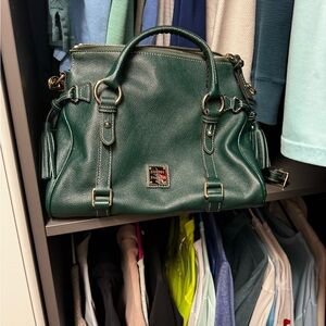 Dooney & Bourke Green Satchel